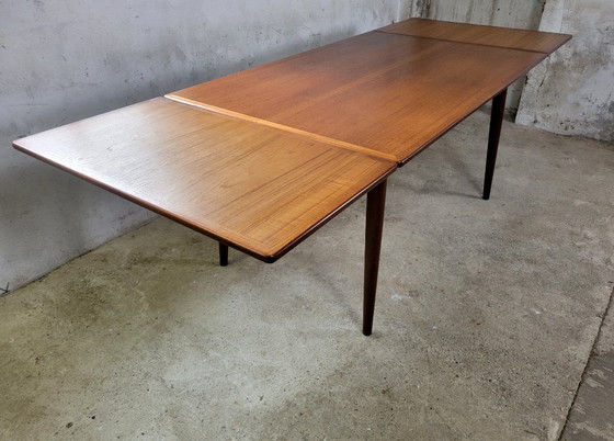 Image 1 of Dänischer Teakholz-Esstisch AT 312 von Hans Wegner für Andreas Tuck