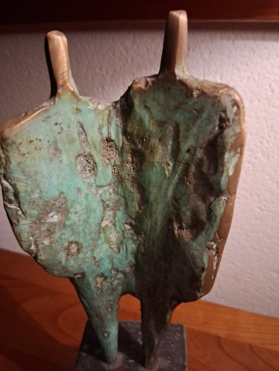 Image 1 of Bronze sculpture "Connectedness" by Dick van Wijk