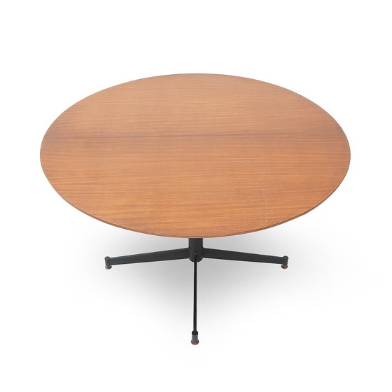 Image 1 of Round table with teak top, 1950s