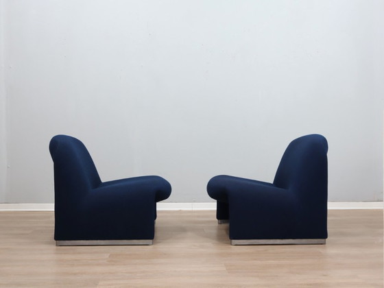 Image 1 of Fauteuils Alky des années 1970, conçus par Giancarlo Piretti pour Castelli. Paire restaurée.