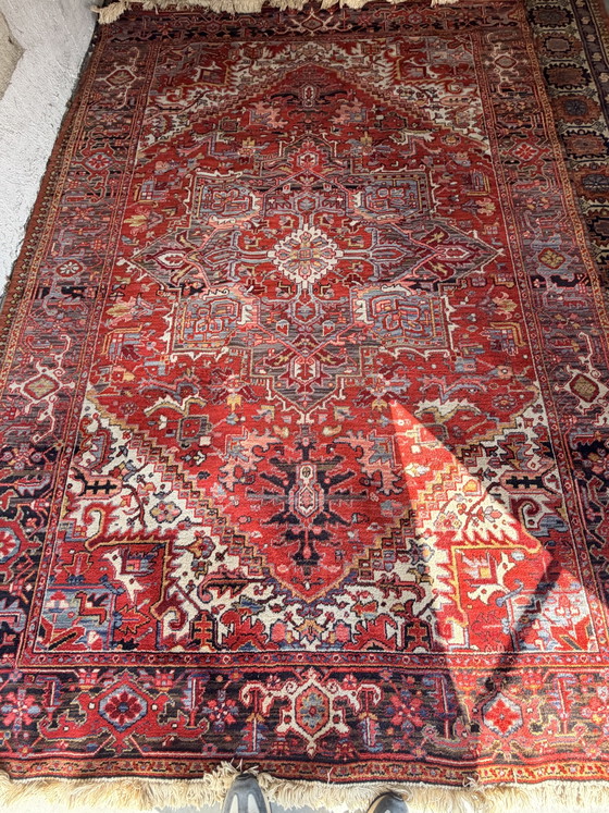 Ensemble de deux tapis vintage Louis De Poortere – 100 % pure laine vierge – Wool (photo 4 of 5)