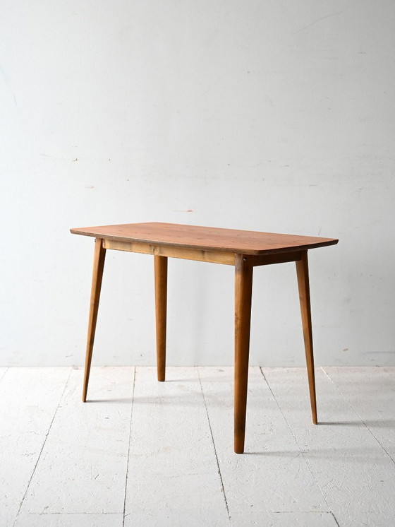 Image 1 of Tavolino scandinavo in teak e faggio del 1960