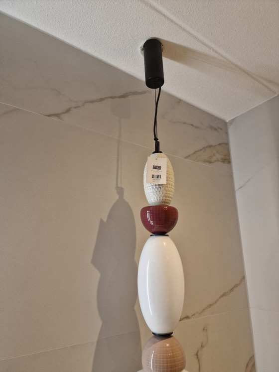 By-Boo Pendelleuchte Garca vertikal – Pendelleuchten, Ceramic, Glass (photo 3 of 6)