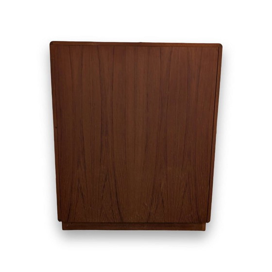 Dyrlund Scrittoio Mid-century Cassettiera Danese Toeletta Teak – Cassettiere, Legno (photo 10 of 12)