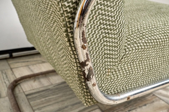 Image 1 of Cantilever Bauhaus Armchair S-411, Thonet, 1930s, Czechoslovakia