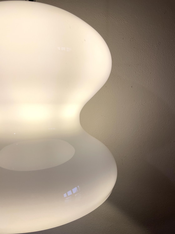 Image 1 of Lampada a sospensione XL Vintage Space Aga Opaline Design