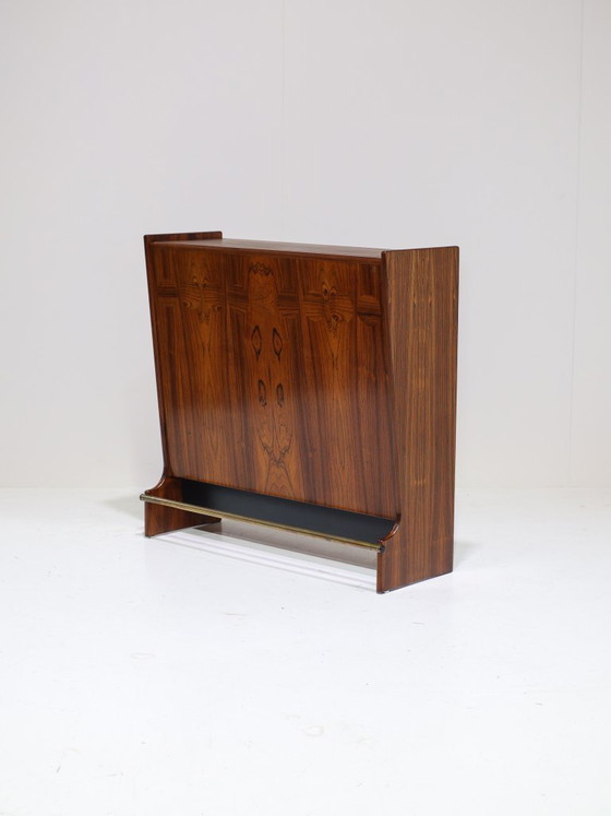 Mobile bar Johannes Andersen in palissandro, stile danese anni '50. – Wood, Vintage (photo 12 of 18)