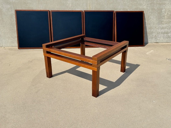 Image 1 of Bernard Vuarnesson modular Tetra coffee table – Bellato ca. 1980