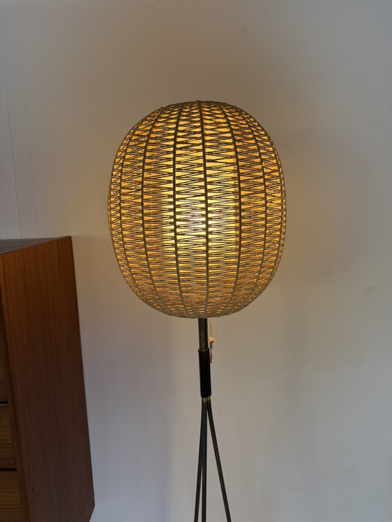 Image 1 of Vintage tripod floor lamp '60