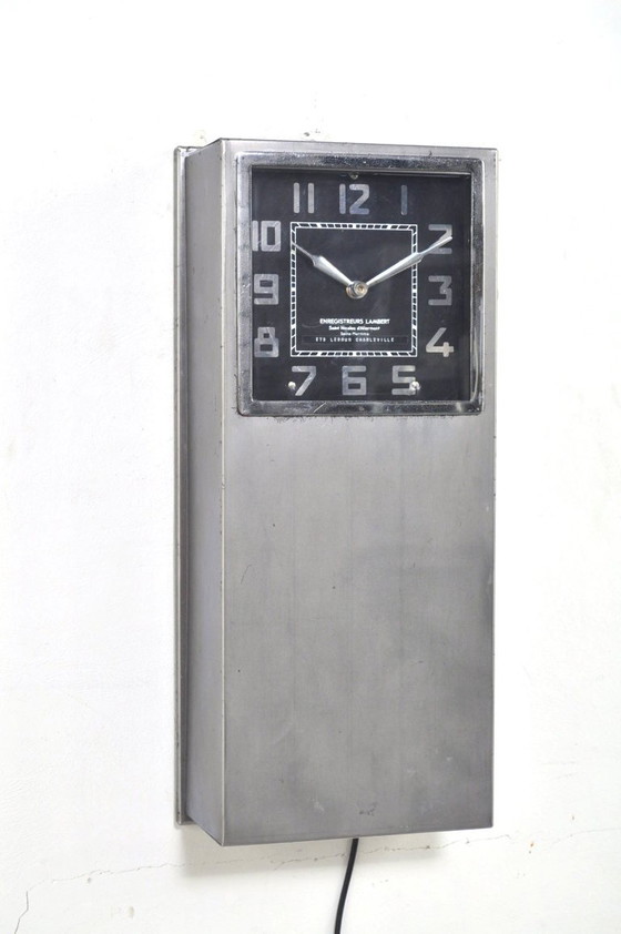 Image 1 of Horloge française par Enregistreurs Lambert, années 1950
