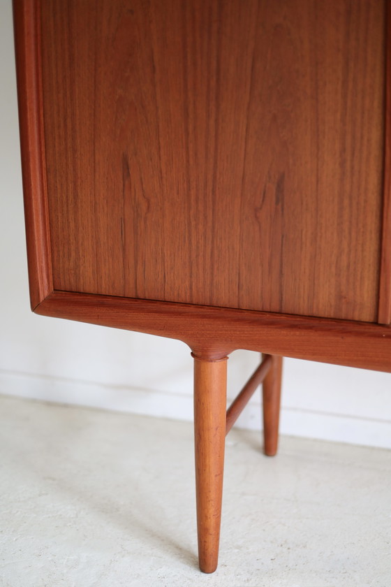 Vintage Hoog Dressoir Axel Christensen, Jaren 50/60 – Aco Møbler, High boards, Wood (photo 8 of 13)