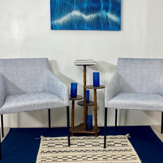 Image 1 of pair of Arper Saari design armchairs