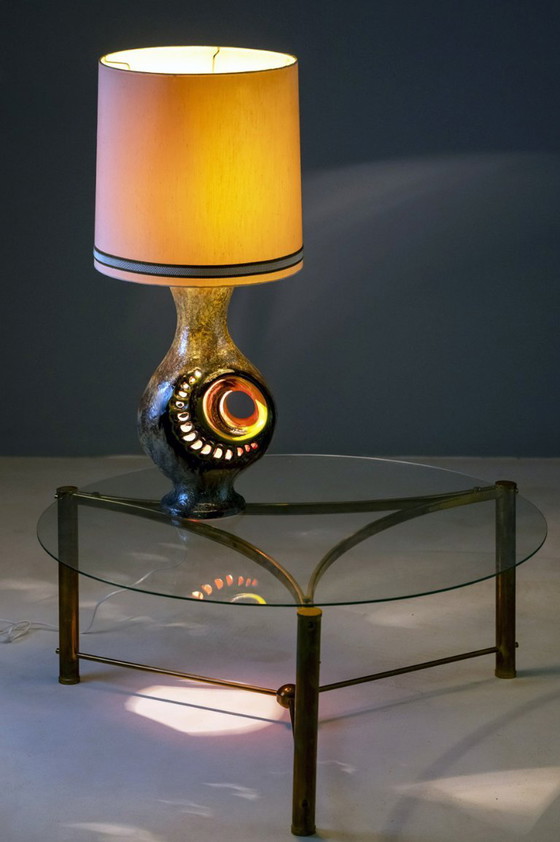 Image 1 of Huge Vintage Ceramic Lamp, Walter Gerhards, 1970s, Germany