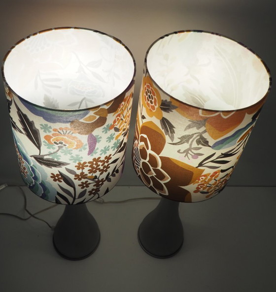 Image 1 of Set di lampade da tavolo minimaliste/tessuto Missoni