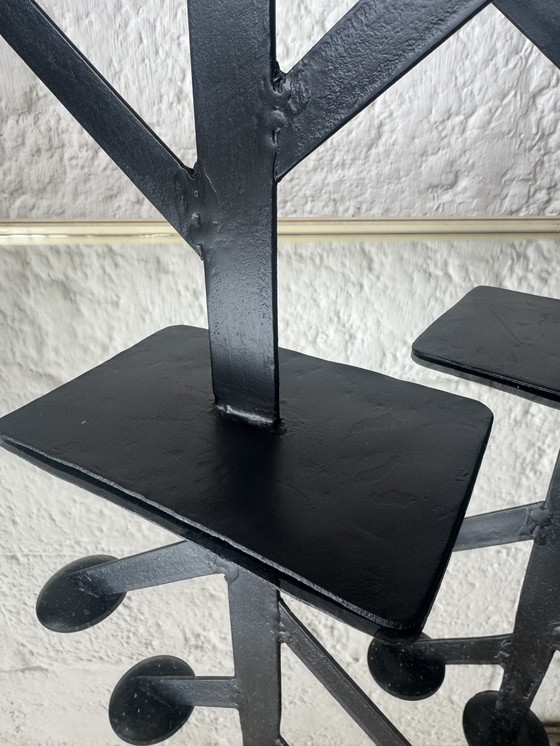 Image 1 of Lampadari in ferro battuto, stile Habitat anni '80