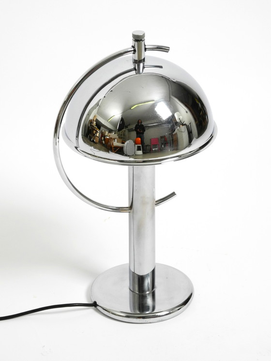 Image 1 of Large Exceptional 1960s Chrome Table Lamp by Gebrüder Cosack