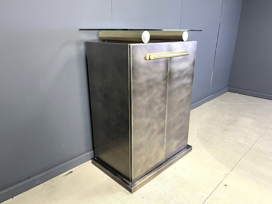 Image 1 of Postmodern bar cabinet by Belgochrom, 1980s