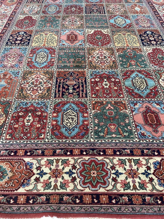 Image 1 of Vintage Moud Garden hand-knotted Persian rug Iran