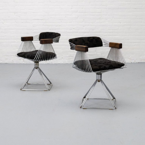 Image 1 of Set of Rudi Verelst Delta Chairs 70s