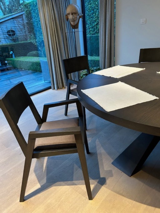 8 stoelen Birdman (Frans van der Heyden)