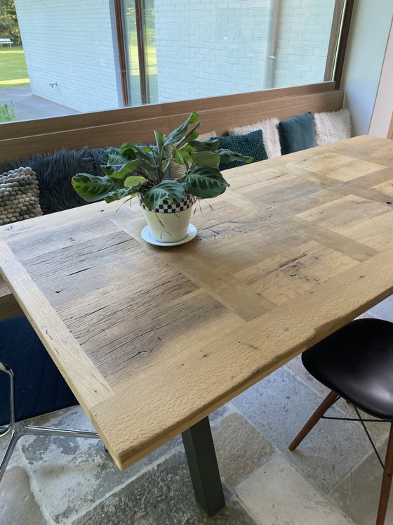 Image 1 of Oak Monastery Table