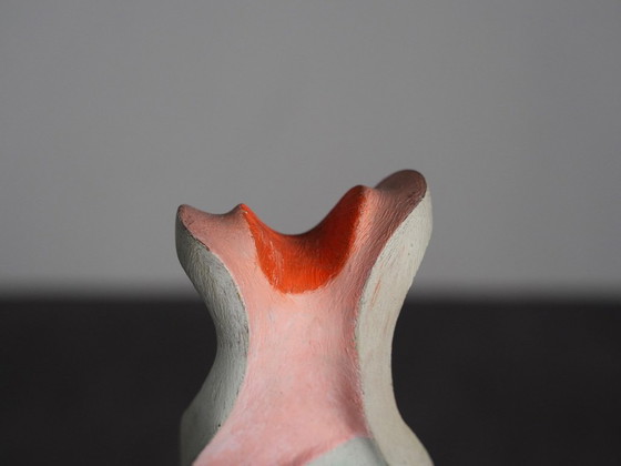 Sculptures Abstraite Polychrome en Bois, Attribuée à Ivan Stoyanov, Bulgarie, 1981 (photo 8 of 10)