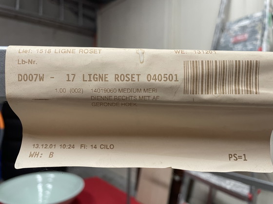 Image 1 of Ligne Roset 2 Delige Oranje Design Bank