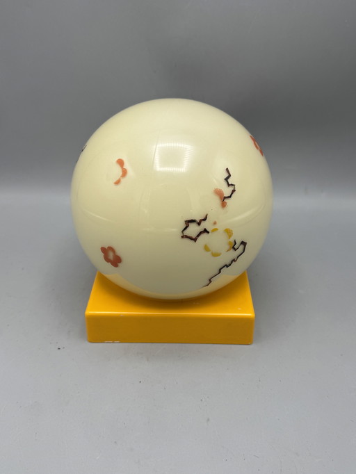 Tafellamp met bloemendecor