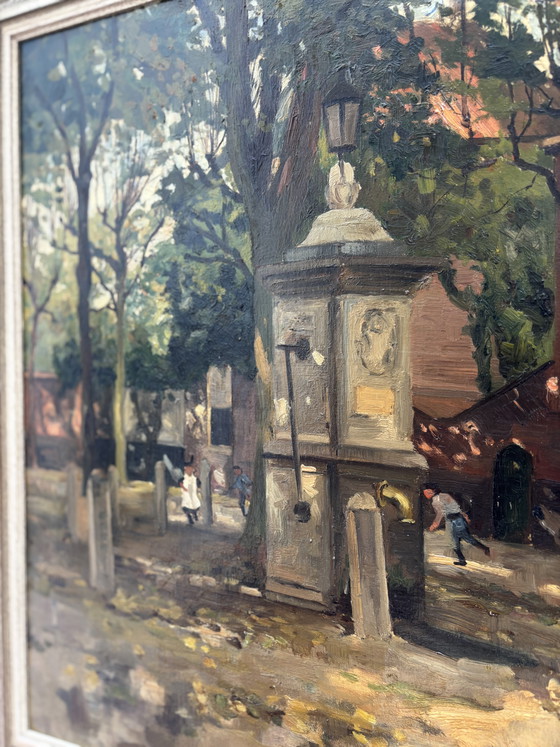 Image 1 of Oil painting by Frans Smissaert