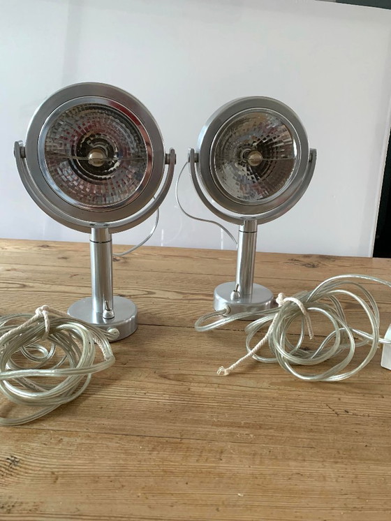 Image 1 of Set of 2 IKEA KLIMAT Wall Lamps – Industrial Design, Adjustable