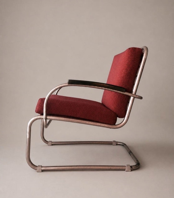 Image 1 of Seltener Gispen-Sessel VI-A-138, van der Vlugt, ca. 1931