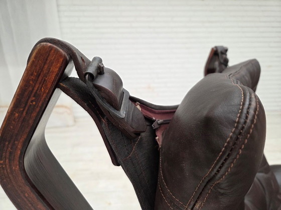Anni '70, sedia norvegese di Sigurd Ressel, modello "Falcon". – Poltrone, Legno (photo 14 of 19)