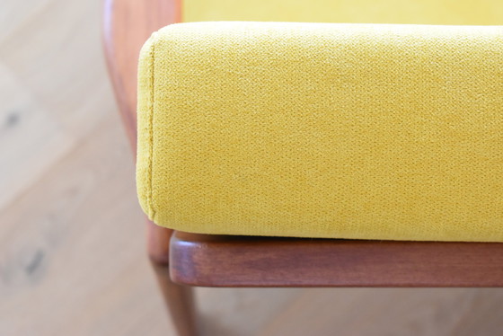 Image 1 of Scandinavian Sofa Two Seater, Yellow