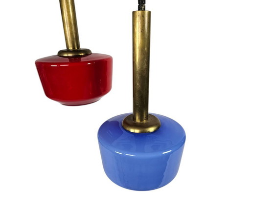 Image 1 of Lampadario a cascata - Vistosi - lampada a sospensione - Italia - Anni '70