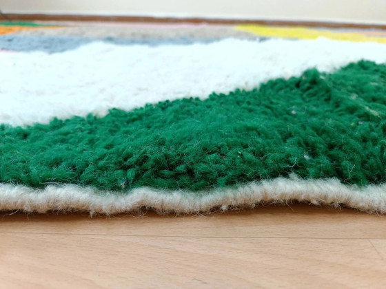 Alfombra bereber de lana hecha a mano 3 x 2 m – Wool (photo 8 of 11)