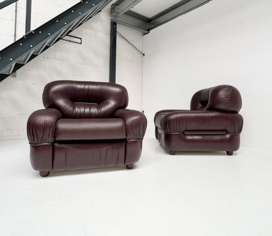 Image 1 of Italiaanse loungestoel toegeschreven aan Sapporo, 1970's