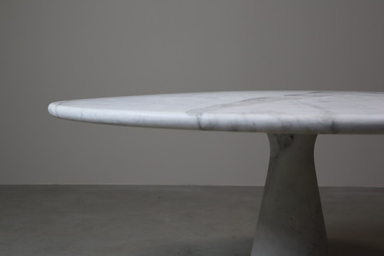 Image 1 of Angelo Mangiarotti ‘M1’ Dining Table in Solid Carrara Marble