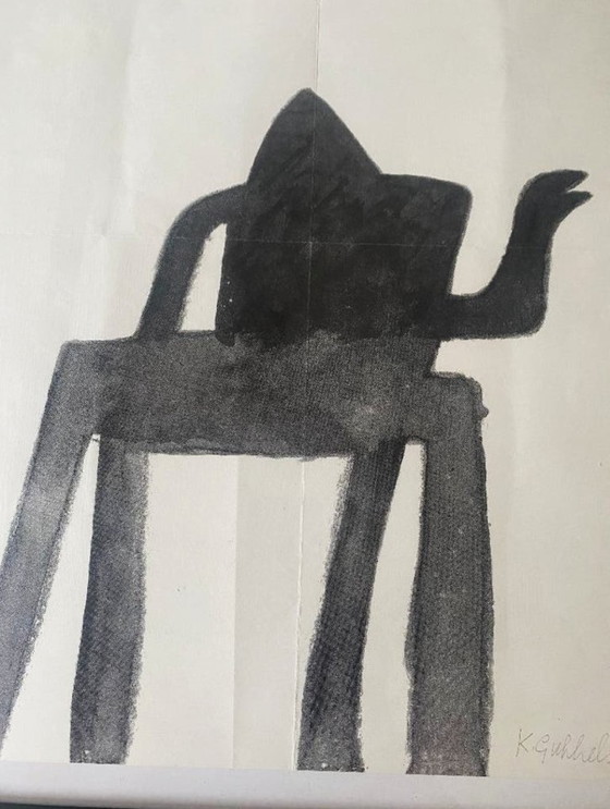 Klaas Gubbels (1934) - Ketel – Litho's & Zeefdrukken, Paper (photo 4 of 5)