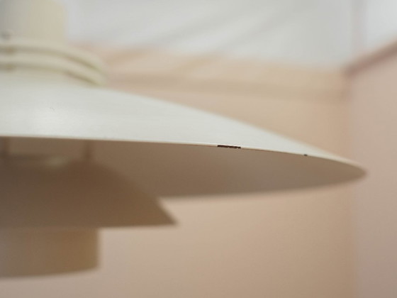Lampada a sospensione Lyfa con sospensione regolabile, design danese degli anni '70, paralume in metallo (photo 12 of 15)