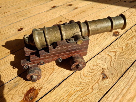 Riproduzione Grande Cannone in Bronzo 34 cm – Oggetti decorativi (photo 14 of 29)