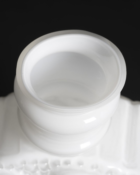 Image 1 of Kristallglaswerk Hirschberg Vase en verre à bulles Retro Space-age Pop-art