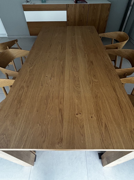 Image 1 of Oak dining table Hulsta