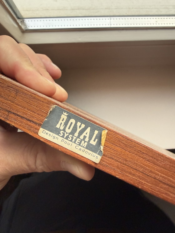 Sistema a parete originale Poul Cadovius Royal – Teak – Anni '60 – Armadi a muro, Wood, Iron (photo 11 of 12)