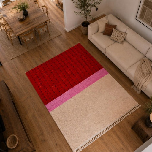 Luxe handgemaakt Marokkaans tapijt – Authentiek Atlas-vakmanschap 250cmx150cm – vloerkleden en tapijten (photo 2 of 7)