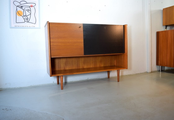 Image 1 of Mid-century teak dressoir, commode, vintage kast