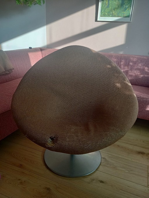 Fauteuil globe Artifort, dessus à fixer vintage