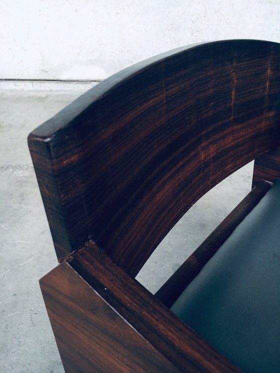 Image 1 of Sedia laterale in palissandro di design brasiliano moderno di metà secolo, anni '50