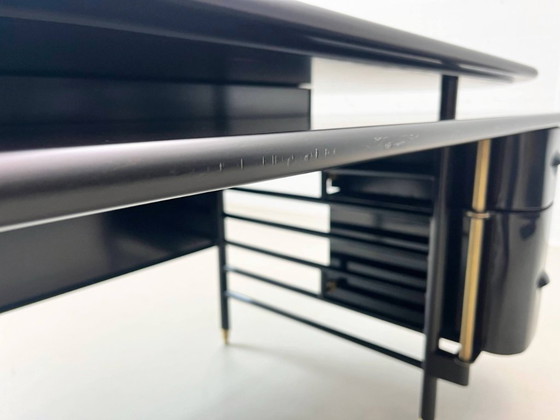 Image 1 of Johnson Wax desk model 617 by Frank Lloyd Wright for Cassina, 1992s