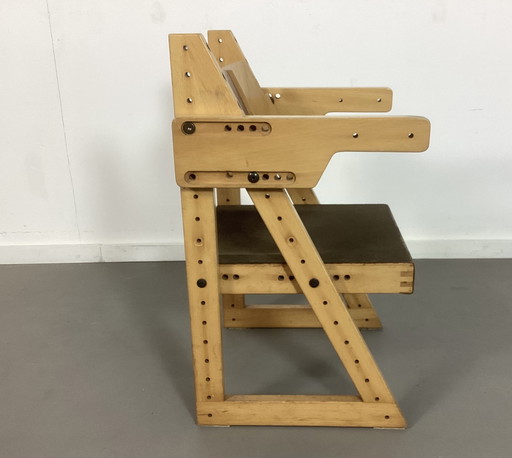 Chaise design vintage réglable
