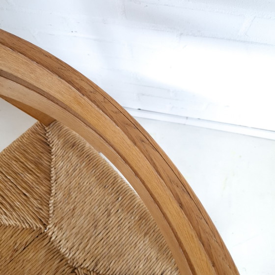 2x Vintage J.L. Moller model 401 Danish design chairs 70s – Dining chairs, Wicker, Wood (photo 9 of 11)